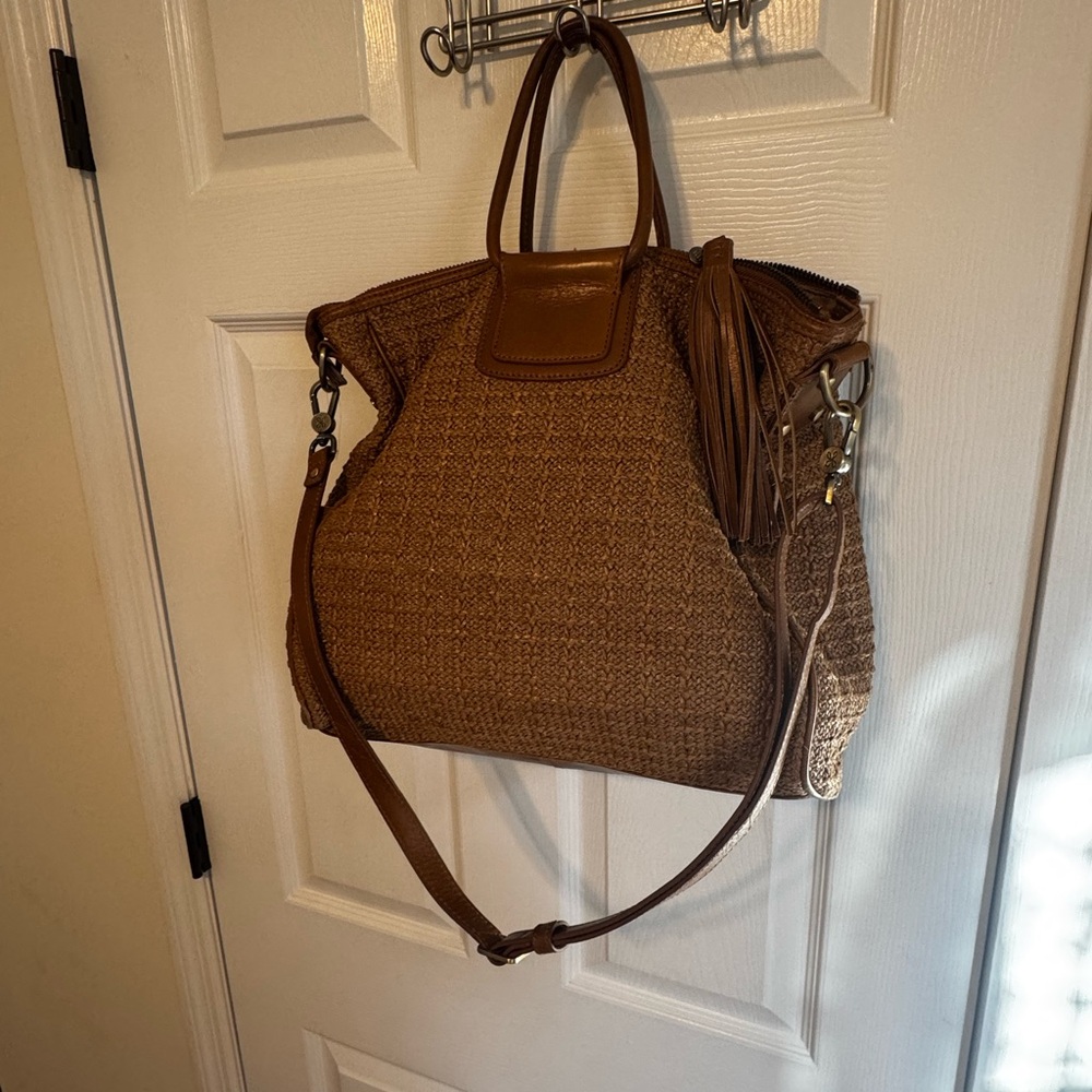 HOBO Sheila Large Satchel - Raffia